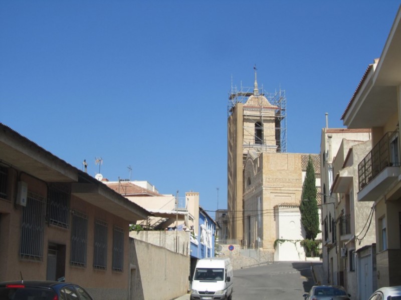 The church of San Juan Bautista in Archena