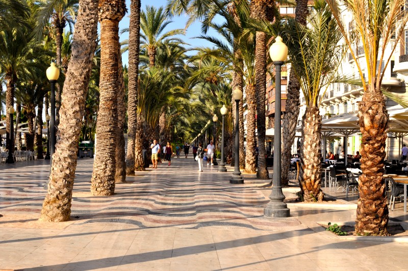 La Explanada de España in Alicante