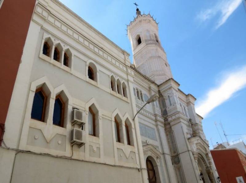 The Modernist church of El Niño Jesús in Yecla