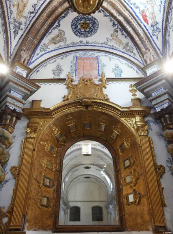 The church of San Francisco and the chapel of the Virgen de las Angustias in Yecla