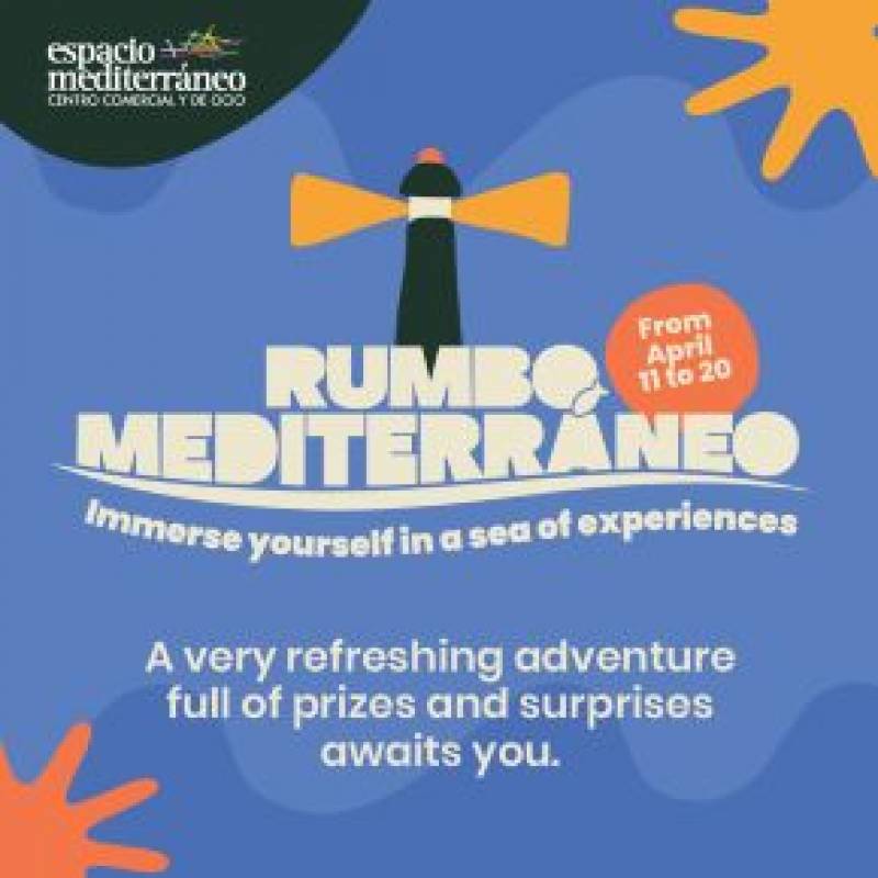 April 11-20 Rumbo Mediterráneo interactive events at Espacio Mediterráneo shopping centre