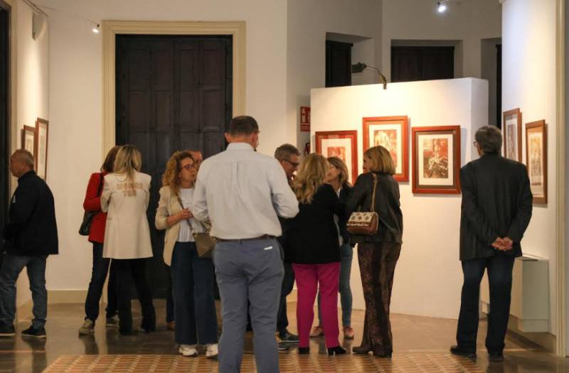 Until May 30 Inciso, an exhibition in Lorca by artist Gloria Díaz