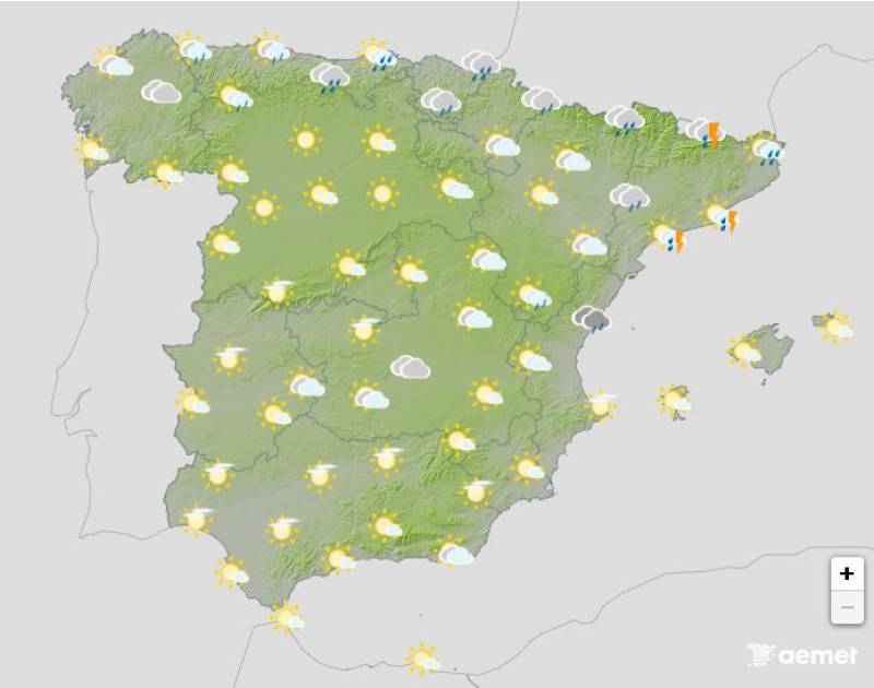 Relief from the heat: Spain weather forecast July 21-24