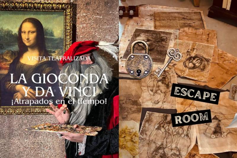 Summer 2025 Leonardo da Vinci activities for all the family at the Castillo de la Concepción in Cartagena