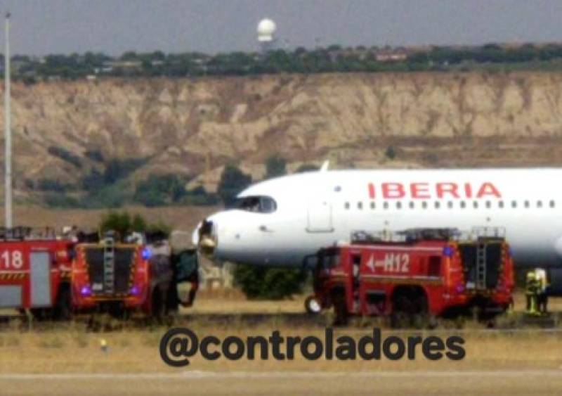 Bird strike forces Iberia flight to turn back to Madrid