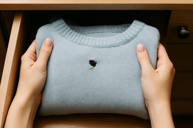 Are moths munching your wardrobe? Here's how to keep your clothes safe this autumn