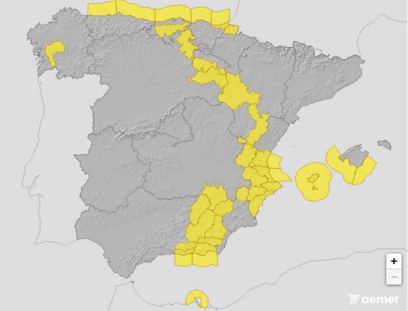Windy, damp and cold: Spain weather forecast November 24-27