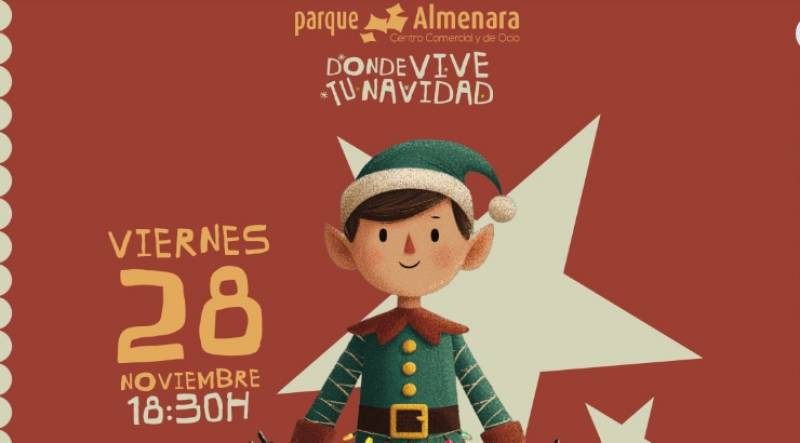 November 28 Christmas lights switch-on at Parque Almenara