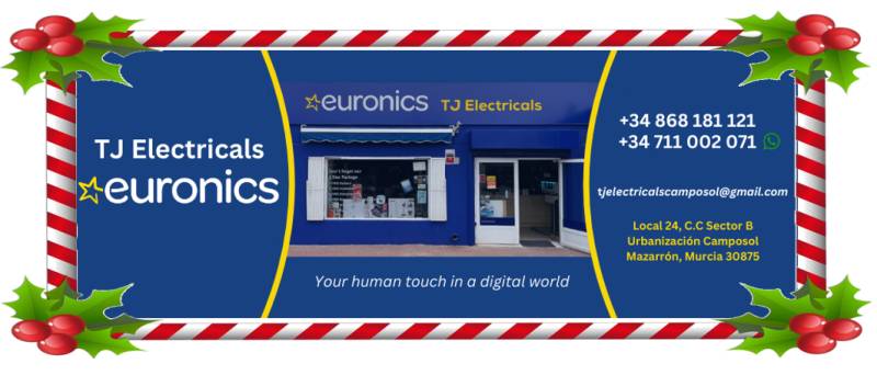 Festive cheer and friendly service at TJ Electricals Camposol