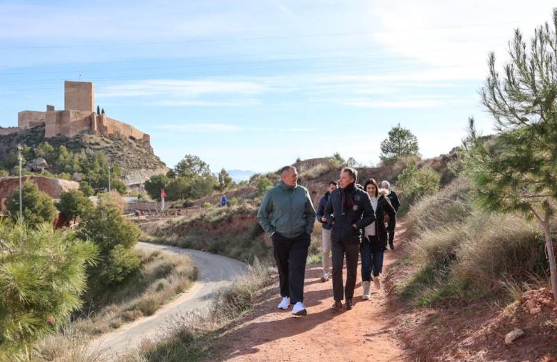 48,000 euros for improvements to popular Lorca hiking path
