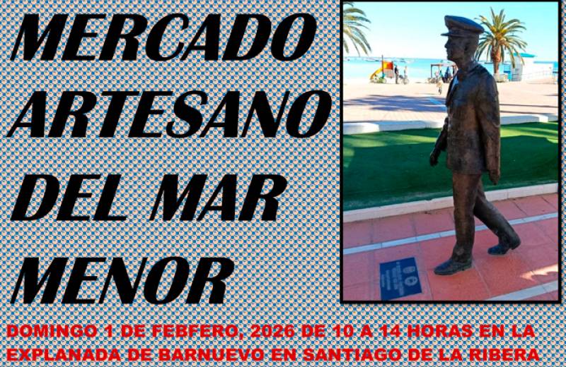 February 1 Traditional Sunday craft market in Santiago de la Ribera