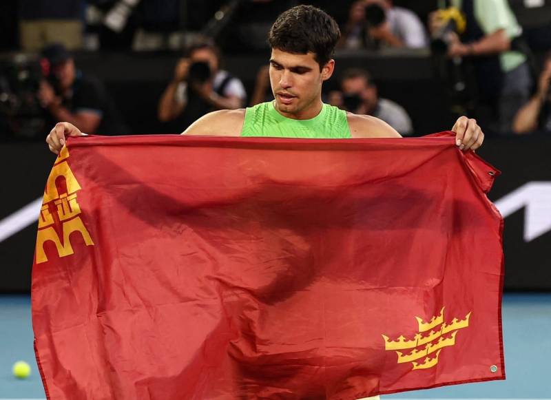 VIDEO: How Murcia celebrated Carlos Alcaraz's Australian Open win