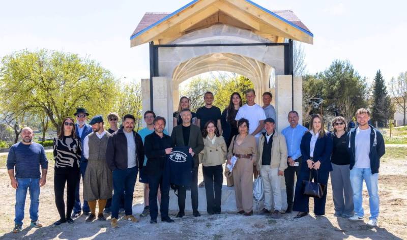 Caravaca park welcomes a new monument to Santa Teresa de Jesús