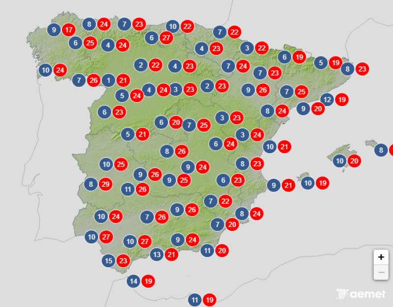 Spain Easter weekend weather Apr 2-5: Settled and warm in most parts