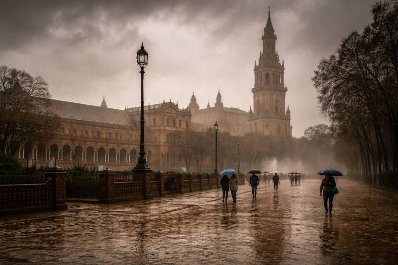Mud rain and calima set to hit Andalucía until Sunday