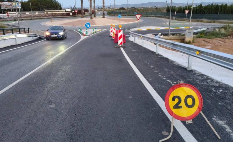Brand-new bridge in Torre Pacheco hits trouble days after opening