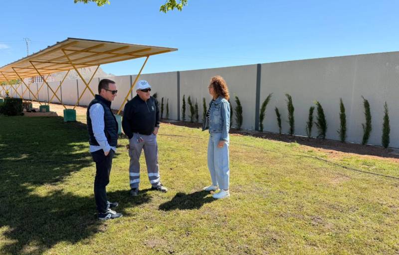 Bouncing back: Jumilla swimming pool getting ready for summer, rebuilding after fire