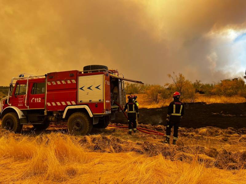 More than 262,000 hectares burned by wildfires across Spain this year