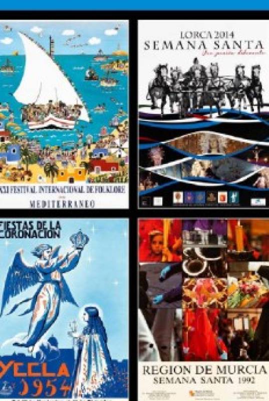 Until October 9 Lorca exhibition of posters from 100 years of tourism in Murcia
