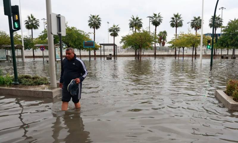Storm Adam leaves roads closed across Andalucía