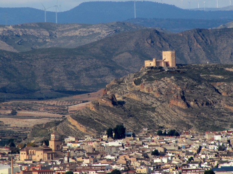 The castle of Jumilla