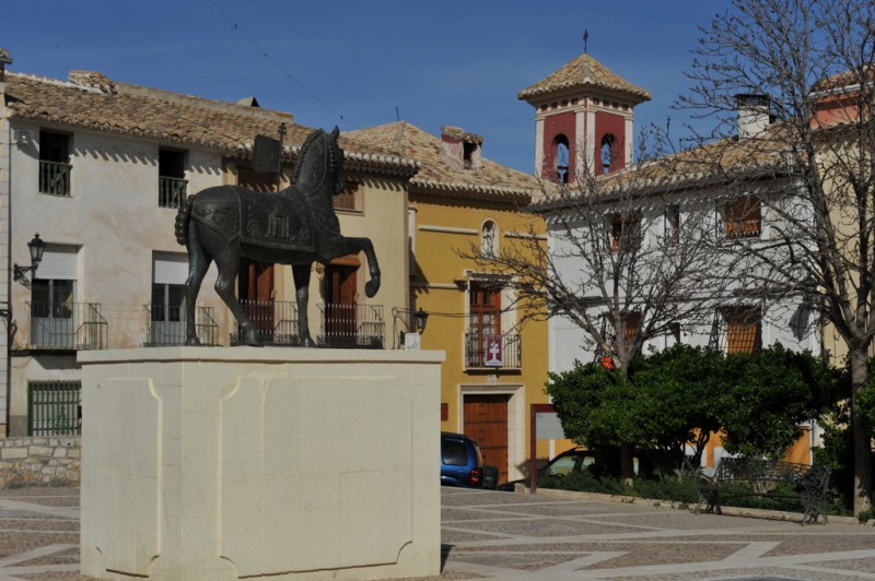 The church of Santa Elena in Caravaca de la Cruz