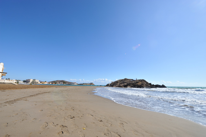 An overview of the beaches of Mazarron